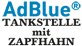 AdBlue Tankstelle mit Zapfhahn